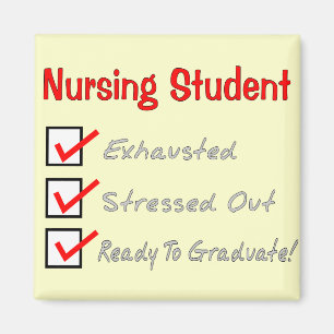 Nursing Student "Check Mark" T-Shirts & Gifts Magnet