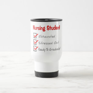 Nursing Student "Check Mark" T-Shirts & Gifts Travel Mug