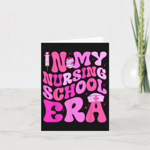 Nursing Student Era For Future Nurse School Essent Card