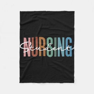 Nursing Student  Fleece Blanket