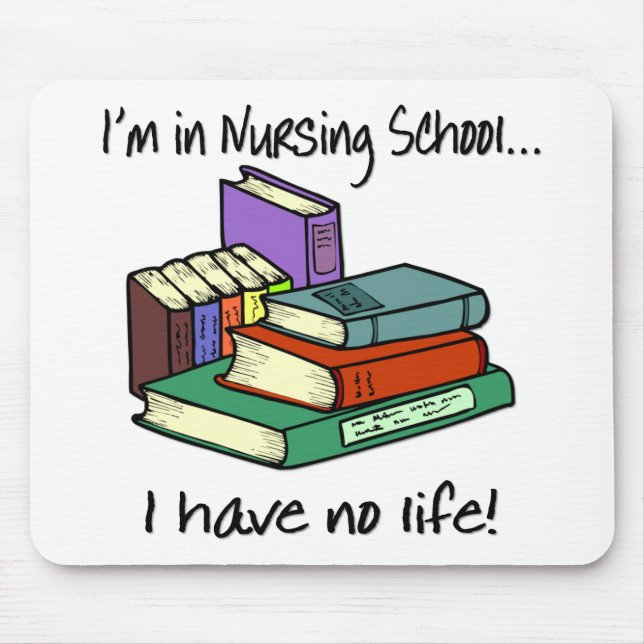 Nursing Student Mouse Mat (Front)