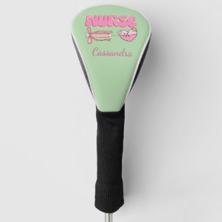 Nursing Student School Future Nurse Name Gift Golf Head Cover