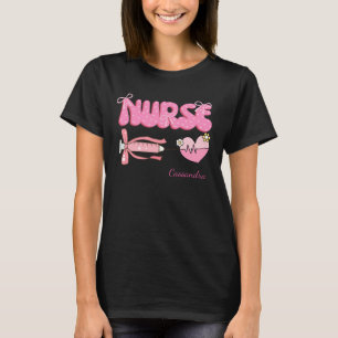 Nursing Student School Future Nurse Name Gift T-Shirt
