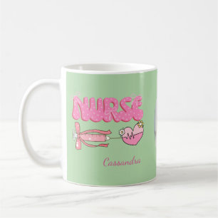 Nursing Student School Future Nurse Photo Name Coffee Mug
