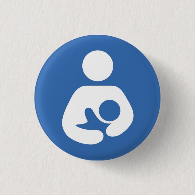 Nursing symbol 1 1/4 inch button (Front)