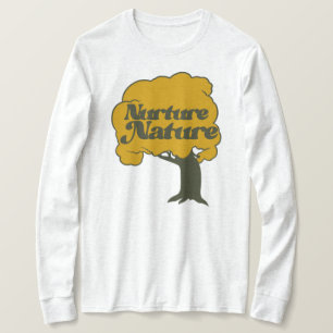 Nurture Nature Retro Tree Hugger T-Shirt