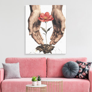 Nurturing Growth - Inspirational Wall Art