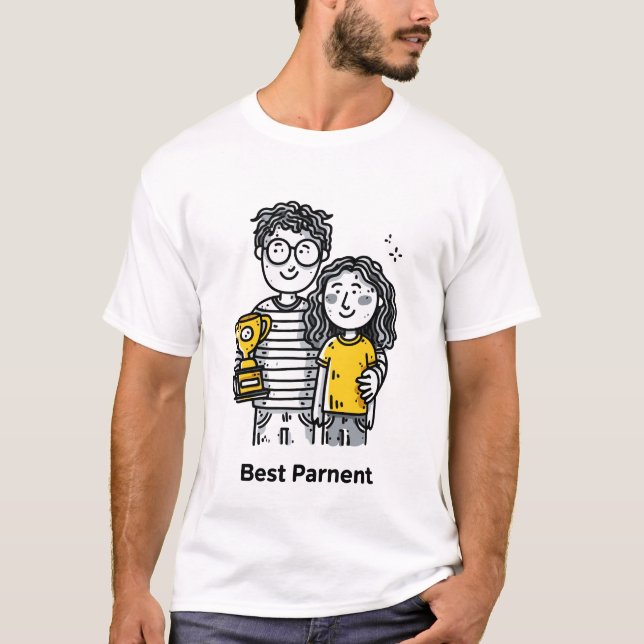 Nurturing Relationships – Warm Embrace Design T-Shirt (Front)