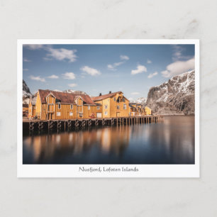 Nusfjord Lofoten Postcard