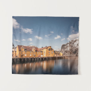 Nusfjord Lofoten Tapestry