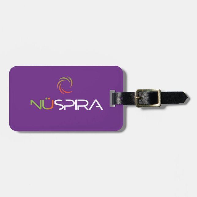 NüSpira Luggage Tag (Front Horizontal)
