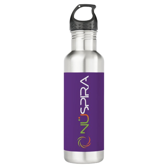 NuSpira Purple 710 Ml Water Bottle (Front)