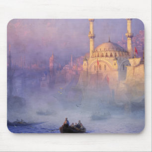 Nusretiye Mosque 19th Century Istanbul Fine Art  Mouse Mat