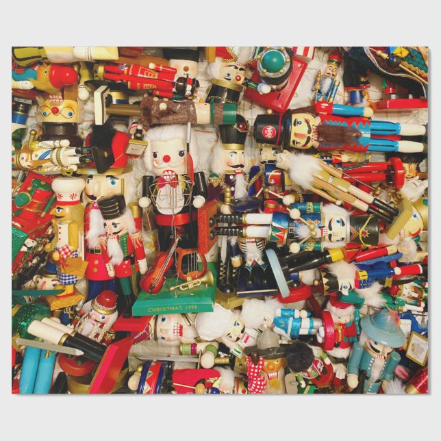 Nut Crackers Wrapping Paper (Flat)