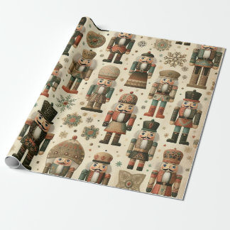 Nut Crackers Wrapping Paper