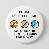 Nut Egg Dairy Allergy Do Not Feed Kids