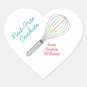 Nut free cookie labels / stickers
