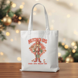 Nutcrack-ers – Funny Christmas Nutcracker Pun Tote Bag