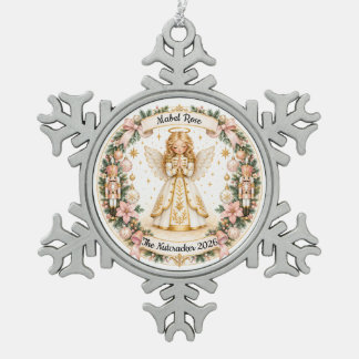 Nutcracker Angel Ornament