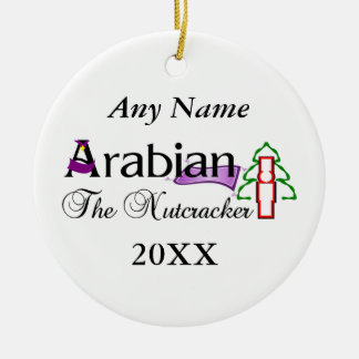 Nutcracker Arabian Ceramic Tree Decoration