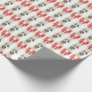 Nutcracker Art for Charity Gift Wrapping Paper