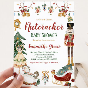 Nutcracker Baby Baby Shower Invitation