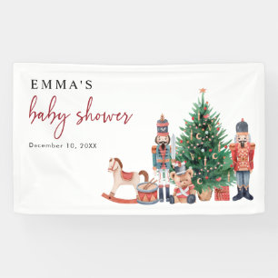 Nutcracker Baby Shower Banner