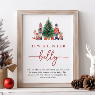 Nutcracker Baby Shower Poster
