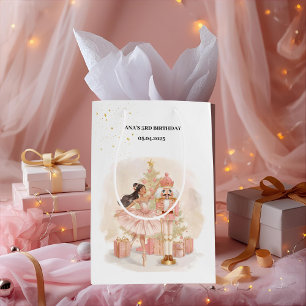 Nutcracker Ballerina Birthday Gift Medium Gift Bag