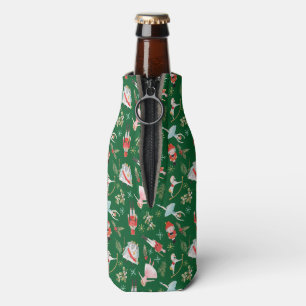 Nutcracker Ballerina Christmas Bottle Cooler