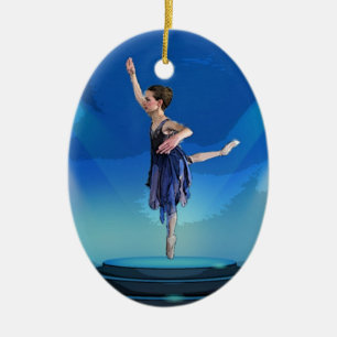 Nutcracker Ballerina Christmas Ornament