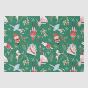 Nutcracker Ballerina Christmas Tissue Paper