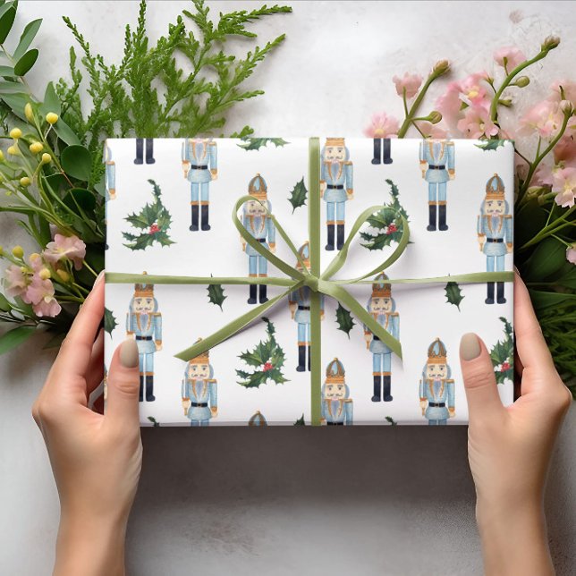Nutcracker Ballerina Christmas  Wrapping Paper (Creator Uploaded)