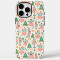 Nutcracker Ballet and Fairies on Cream Background