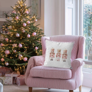 Nutcracker Ballet Christmas Festive Holiday Cushion