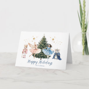 Nutcracker Ballet Christmas Holiday Card