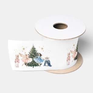 Nutcracker Ballet Christmas Satin Ribbon