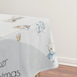 Nutcracker Ballet Christmas Tablecloth