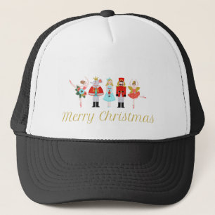 Nutcracker Ballet Christmas Trucker Hat