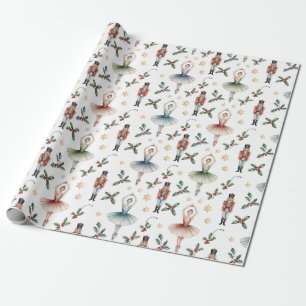 Nutcracker Ballet Christmas Wrapping Paper