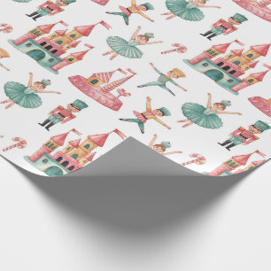 Nutcracker Ballet Christmas Wrapping Paper