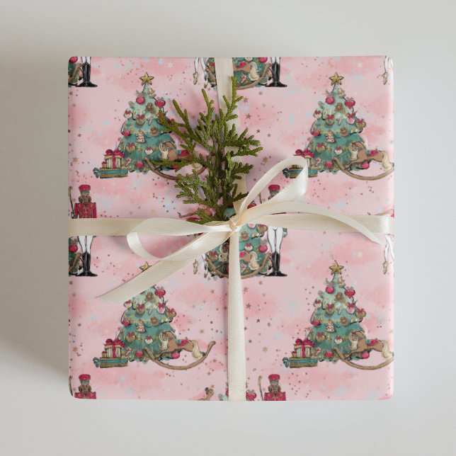 Nutcracker Ballet Christmas Wrapping Sheets (Creator Uploaded)