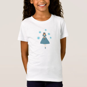 Nutcracker Ballet Clara Art Illustration T-Shirt