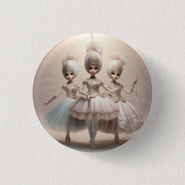 Nutcracker Ballet Fashion-Arab Dancers 3 Cm Round Badge (Front)