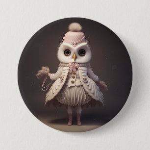 Nutcracker Ballet Fashion-Owl Drosselmeyer 7.5 Cm Round Badge