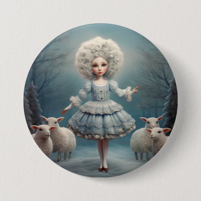Nutcracker Ballet Fashion-Shepherdess 7.5 Cm Round Badge (Front)