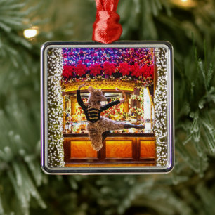 Nutcracker Ballet Metal Tree Decoration