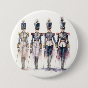 Nutcracker Ballet, Soldiers of the Nutcracker 7.5 Cm Round Badge