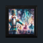 Nutcracker Ballet Watercolor Christmas Ballerina Gift Box<br><div class="desc">Nutcracker Ballet Watercolor Christmas Ballerina Festive Holiday Gift Box features a traditional Christmas ballet with a ballerina and nutcracker. Perfect for Christmas gifts,  Christmas decor and holiday parties and more. Created by Evco Studio www.zazzle.com/store/evcostudio</div>