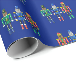 Nutcracker Bears Wrapping Paper